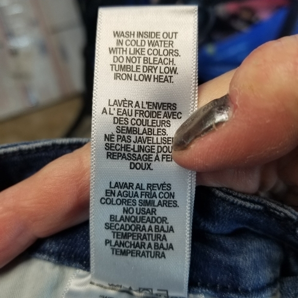 Good American Hi Rise ripped flare jeans - Picture 10 of 13